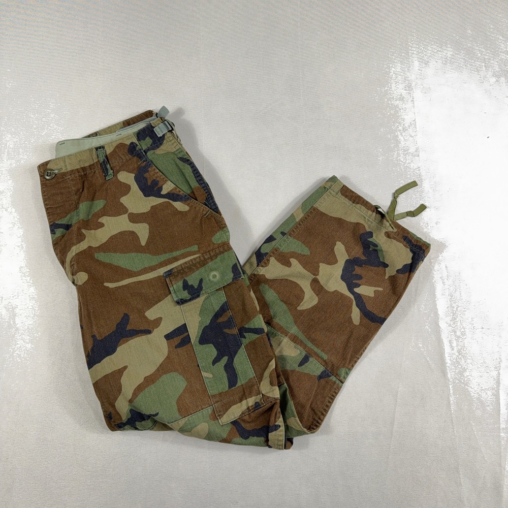 Propper Trousers Woodland Camouflage Combat Cargo Pants Mens Medium Short